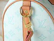 Kitlife Louis Vuitton Speedy Bandouliere 25 Bag Light Green M27528 25x19x15cm - 3