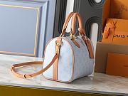 Kitlife Louis Vuitton Speedy Bandouliere 25 Bag Light Blue M27528 25x19x15cm  - 3