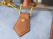 Kitlife Louis Vuitton Speedy Bandouliere 25 Bag Light Blue M27528 25x19x15cm  - 4