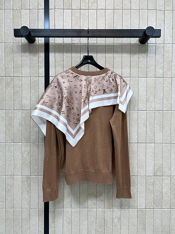 Kitlife Louis Vuitton Sweater Beige Cashmere
