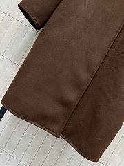 Kitlife Louis Vuitton Brown Wool Belted Long Coat  - 3