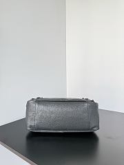 Kitlife Balenciaga Le City Moto Medium Bag in Grey Lambskin 27.9x19x13.9cm - 4