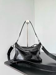 Kitlife Balenciaga Le City Moto Medium Bag in Black Lambskin 27.9x19x13.9cm  - 6
