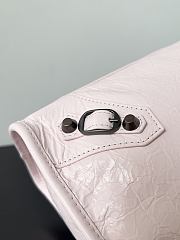 Kitlife Balenciaga Le City Bag in Light Pink Lambskin 30x20x10cm  - 5