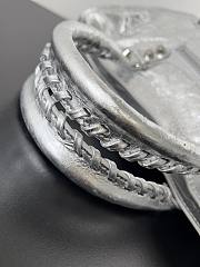 Kitlife Balenciaga Le City Bag in Silver Lambskin 30x20x10cm  - 6