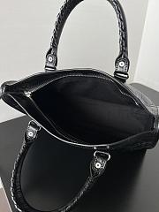 Kitlife Balenciaga Le City Bag in Black Lambskin 30x20x10cm  - 6