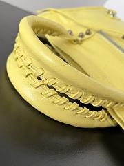 Kitlife Balenciaga Le City Bag in Yellow Lambskin 30x20x10cm  - 4