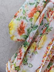 Kitlife Zimmerma Floral Short Dress Yellow & White  - 6