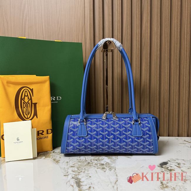 Kitlife Goyard Bonbonniere Bag Blue 30x10.5x12cm  - 1