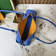 Kitlife Goyard Bonbonniere Bag Blue 30x10.5x12cm  - 4