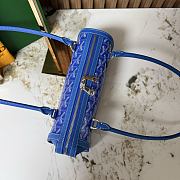 Kitlife Goyard Bonbonniere Bag Blue 30x10.5x12cm  - 2