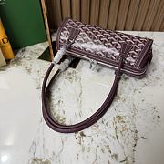 Kitlife Goyard Bonbonniere Bag Burgundy 30x10.5x12cm  - 2