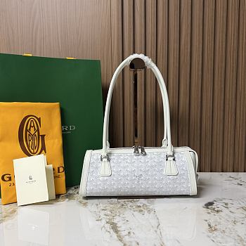 Kitlife Goyard Bonbonniere Bag White 30x10.5x12cm 
