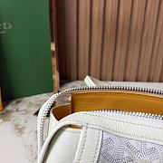 Kitlife Goyard Bonbonniere Bag White 30x10.5x12cm  - 5