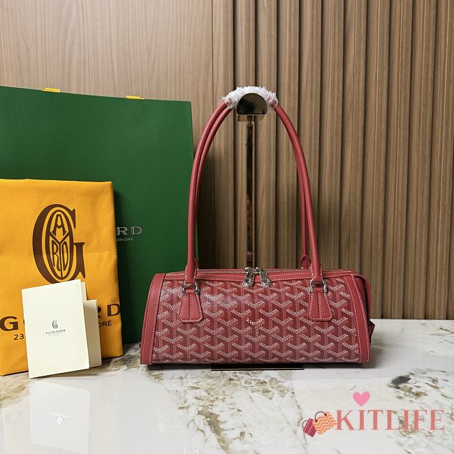 Kitlife Goyard Bonbonniere Bag Red 30x10.5x12cm  - 1