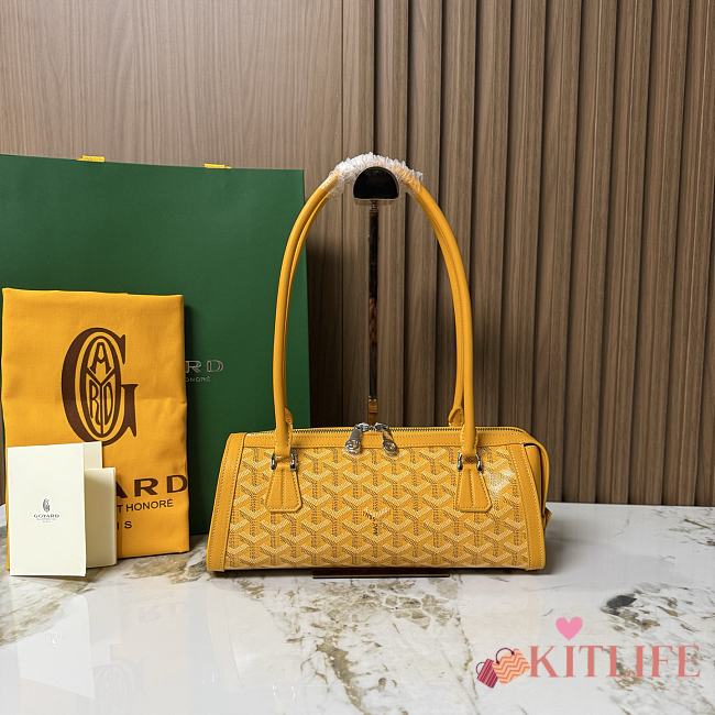 Kitlife Goyard Bonbonniere Bag Yellow 30x10.5x12cm  - 1