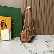 Kitlife Goyard Bonbonniere Bag Black & Brown 30x10.5x12cm  - 5