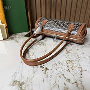 Kitlife Goyard Bonbonniere Bag Black & Brown 30x10.5x12cm  - 4