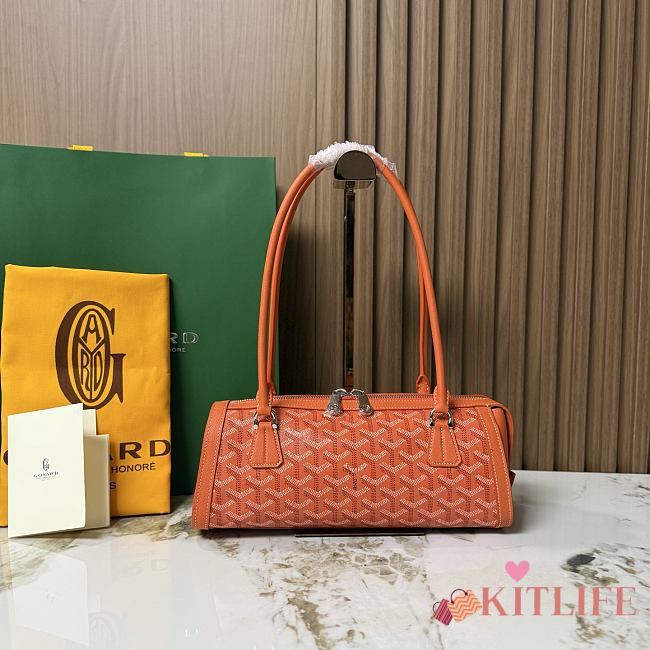 Kitlife Goyard Bonbonniere Bag Orange 30x10.5x12cm  - 1