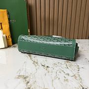 Kitlife Goyard Bonbonniere Bag Green 30x10.5x12cm  - 4