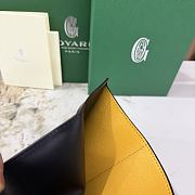 Kitlife Goyard Goyardine Saint-Gabriel Compact Wallet Black 12x2.5x9.3cm - 5