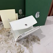 Kitlife Goyard Goyardine Saint-Gabriel Compact Wallet White 12x2.5x9.3cm - 2