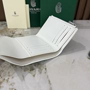 Kitlife Goyard Goyardine Saint-Gabriel Compact Wallet White 12x2.5x9.3cm - 3