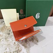 Kitlife Goyard Goyardine Saint-Gabriel Compact Wallet Orange 12x2.5x9.3cm  - 5