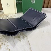 Kitlife Goyard Goyardine Saint-Gabriel Compact Wallet Dark Blue 12x2.5x9.3cm  - 3