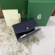 Kitlife Goyard Goyardine Saint-Gabriel Compact Wallet Dark Blue 12x2.5x9.3cm  - 5