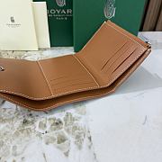 Kitlife Goyard Goyardine Saint-Gabriel Compact Wallet Brown & Black 12x2.5x9.3cm  - 3