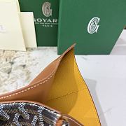 Kitlife Goyard Goyardine Saint-Gabriel Compact Wallet Brown & Black 12x2.5x9.3cm  - 5