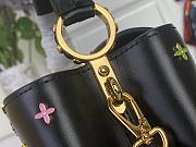 Kitlife Louis Vuitton x TM Mini Capucines Bag Black M27637 21x14x8cm - 6