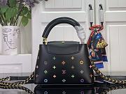 Kitlife Louis Vuitton x TM Mini Capucines Bag Black M27637 21x14x8cm - 3