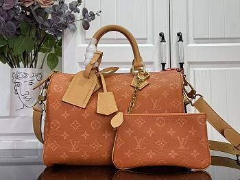 Kitlife Louis Vuitton Speedy P9 Bandoulière 30 Bag Ocre M27977 32x22.5x18cm