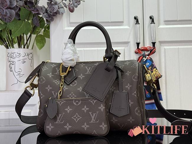 Kitlife Louis Vuitton Speedy P9 Bandoulière 25 Bag Dark Brown M27974 25x15x15cm - 1