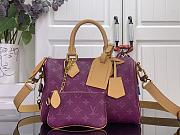 Kitlife Louis Vuitton Speedy P9 Bandoulière 25 Bag Purple Lotus M28383 25x15x15cm - 1