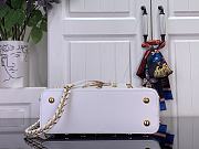 Kitlife Louis Vuitton Capucines East-West Mini Bag White Multicolor M27636 22x12x8cm - 6