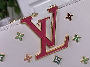 Kitlife Louis Vuitton Capucines East-West Mini Bag White Multicolor M27636 22x12x8cm - 5