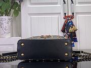 Kitlife Louis Vuitton Capucines East-West Mini Bag Black Multicolor M27636 22x12x8cm - 4