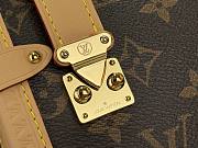 Kitlife Louis Vuitton Side Trunk MM East West Bag Brown M28385 28x15x7cm - 4