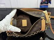 Kitlife Louis Vuitton Side Trunk MM East West Bag Brown M28385 28x15x7cm - 3