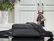 Kitlife Louis Vuitton Nil Bag Black Floral M26783 17.5x11x25cm - 6