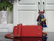 Kitlife Louis Vuitton Capucines East-West Mini Bag Red M27300 22x12x8cm - 2