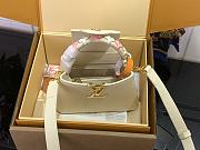 Kitlife Louis Vuitton Capucines Mini Bag Beige M14976 21x14x8cm - 3