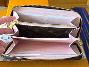 Kitlife Louis Vuitton Zippy Wallet Brown Monogram Snowy Pearl M26256 19.5x10.5x2.5cm - 2