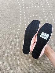 Kitlife Valentino Vlogo Signature Pink Patent Leather Ballerina Shoes - 4