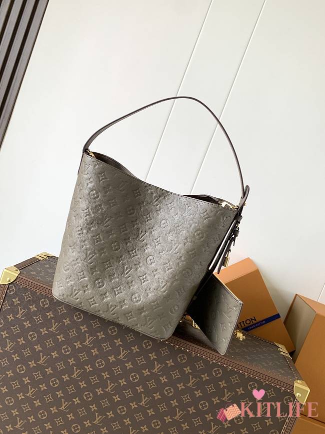 Kitlife Louis Vuitton All In GM Bag Grey M25823 26x31x18cm - 1