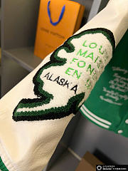 Kitlife Louis Vuitton x Virgil Abloh Skeleton Varsity Jacket Green & White - 6