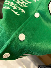 Kitlife Louis Vuitton x Virgil Abloh Skeleton Varsity Jacket Green & White - 4